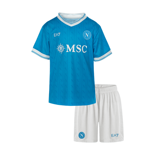 Conjunto Infantil Napoli 2025/26 Primera Equipación