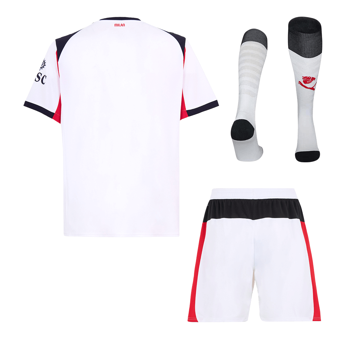 Conjunto Completo AC Milan 2025/26 Segunda Equipación