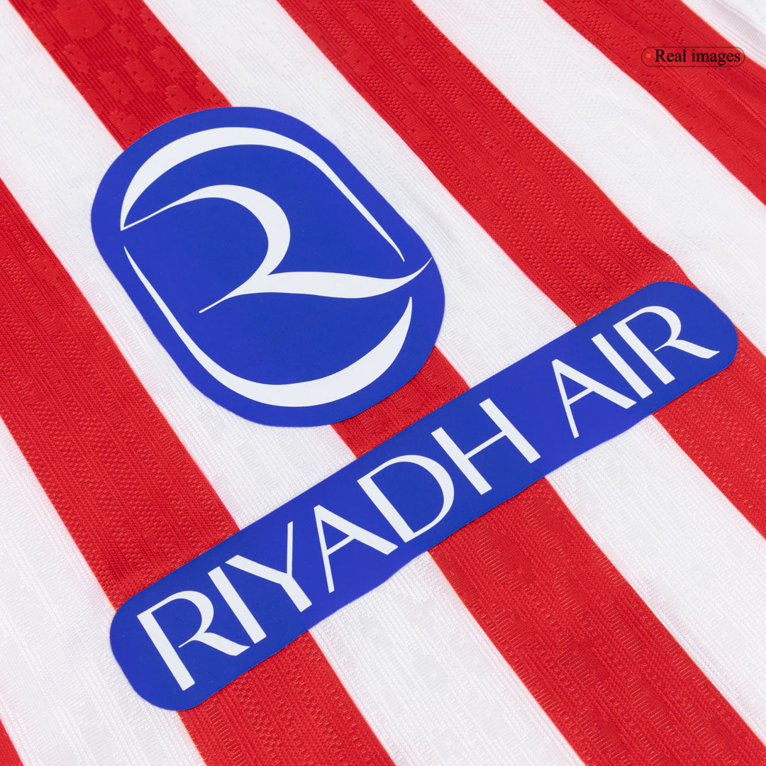 Camiseta Auténtica SØRLOTH #9 Atletico Madrid 2025/26 Primera Equipación -Versión Jugador