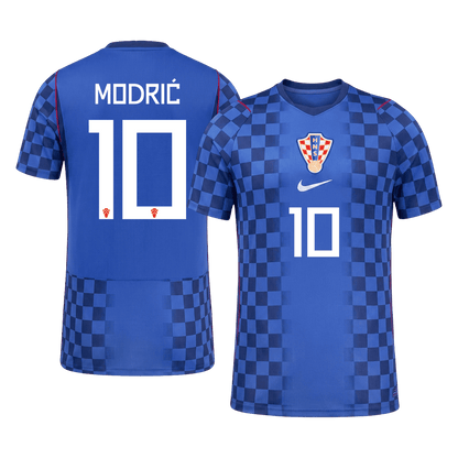 Camiseta MODRIĆ #10 Croatia 2026 Segunda Equipación Copa del Mundo - Versión Hincha