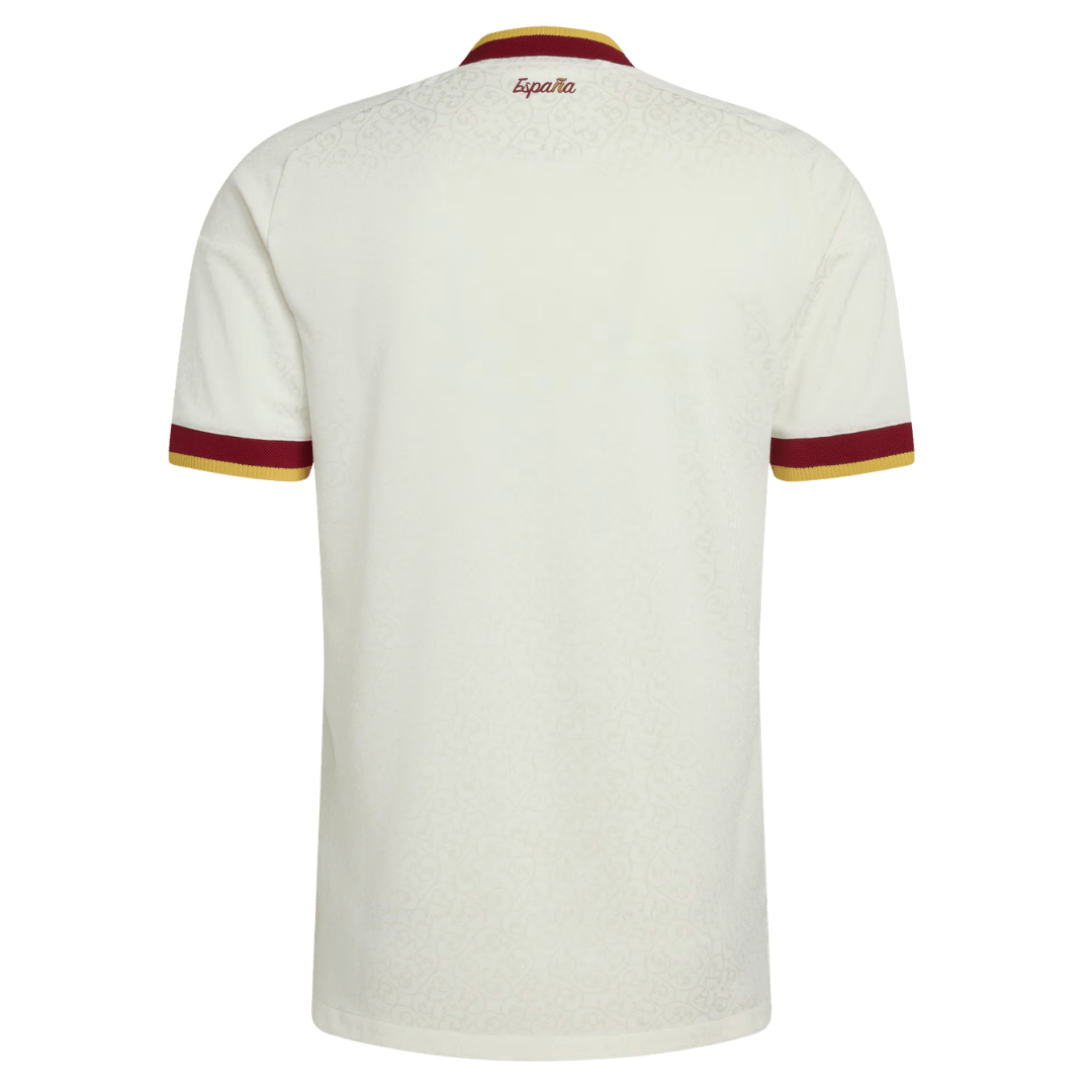 Camiseta Auténtica Spain 2026 Segunda Equipación Copa del Mundo -Versión Jugador
