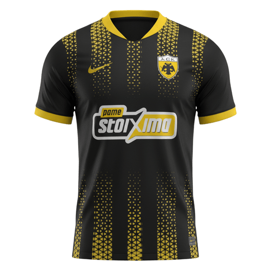 Camiseta AEK Athens 2025/26 Segunda Equipación - Versión Hincha