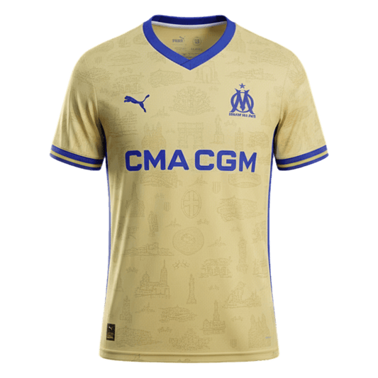 Camiseta Marseille 2025/26 Cuarta Equipación - Versión Hincha
