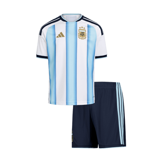 Conjunto Infantil Argentina Copa del Mundo 2026 Primera Equipación