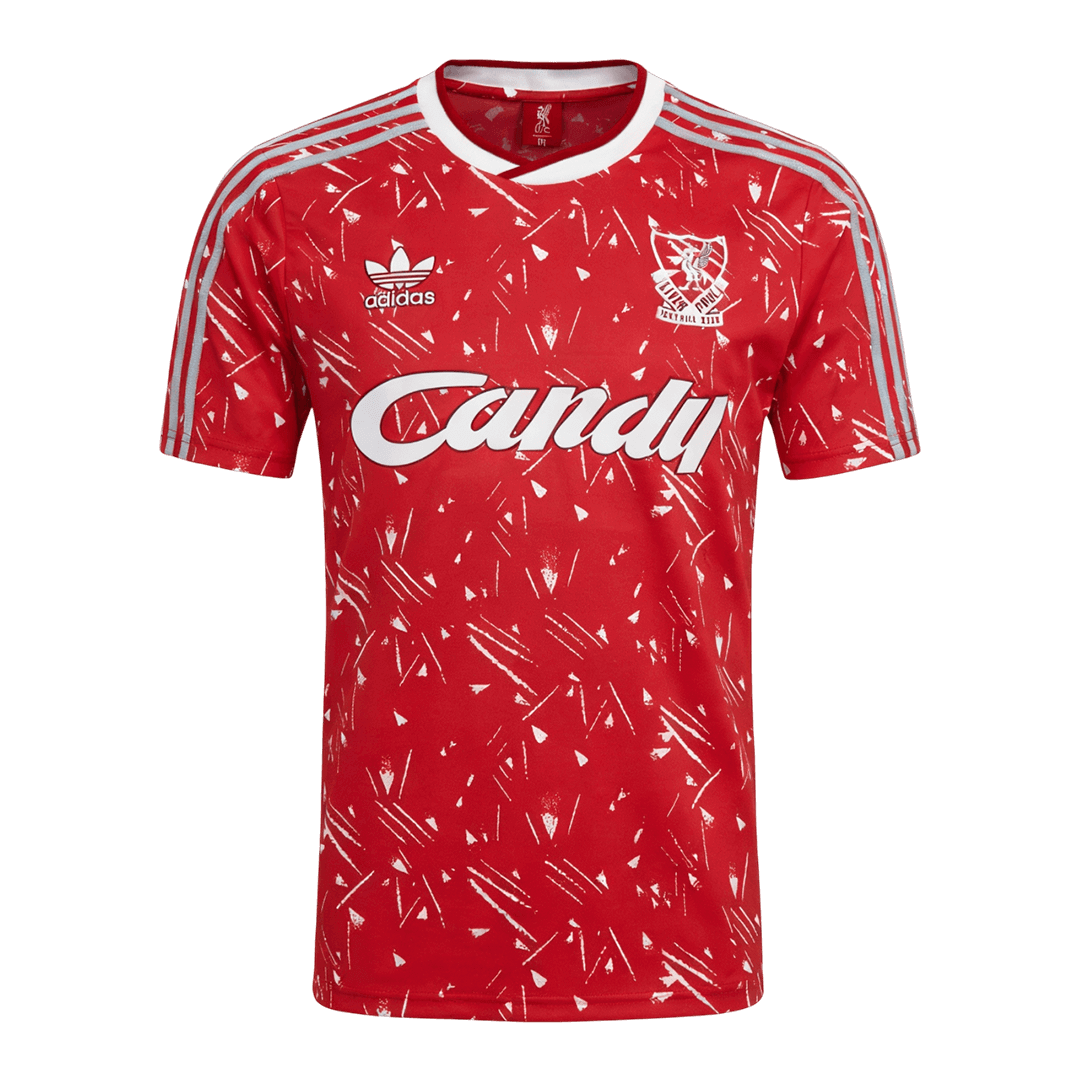 Retro 1989/91 Liverpool Primera Equipación