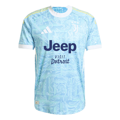 Camiseta Auténtica KALULU #15 Juventus 2025/26 Segunda Equipación -Versión Jugador