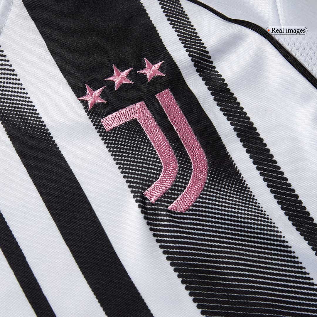 Conjunto Infantil Completo Juventus 2025/26 Primera Equipación Kids-Camisetas Pasion Shop