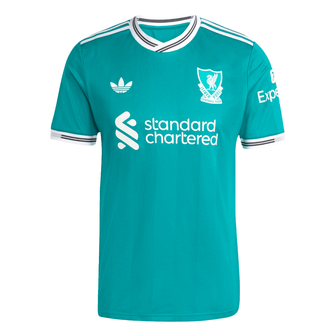Camiseta Auténtica Liverpool 2025/26 Tercera Equipación -Versión Jugador-Camisetas Pasion Shop