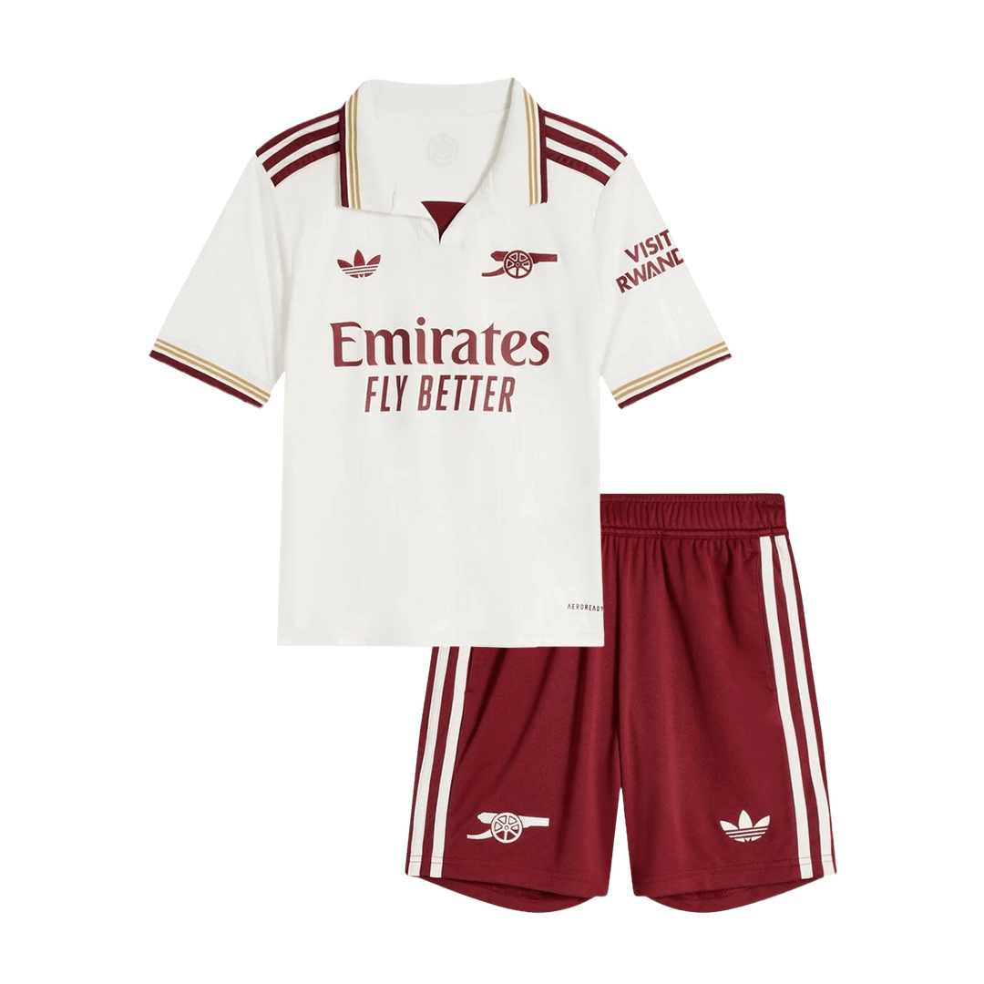 Conjunto Infantil Arsenal 2025/26 Tercera Equipación-Camisetas Pasion Shop