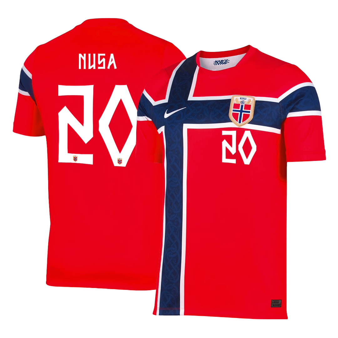 Camiseta NUSA #20 Norway 2026 Primera Equipación Copa del Mundo - Versión Hincha