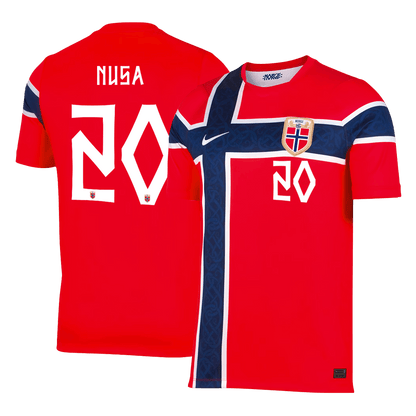 Camiseta NUSA #20 Norway 2026 Primera Equipación Copa del Mundo - Versión Hincha