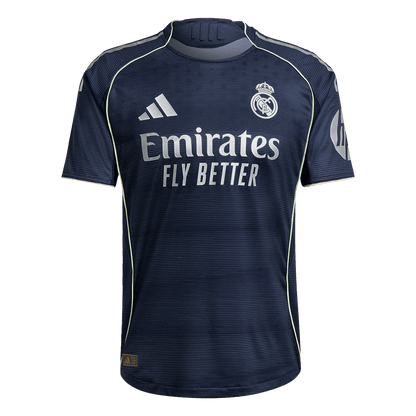 Camiseta Auténtica BELLINGHAM #5 Real Madrid 2025/26 Segunda Equipación-Versión Jugador