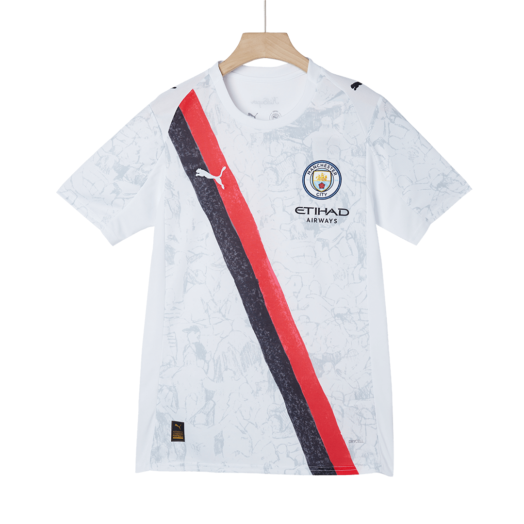 Camiseta REIJNDERS #4 Manchester City 2025/26 Copa del Mundo - Versión Hincha