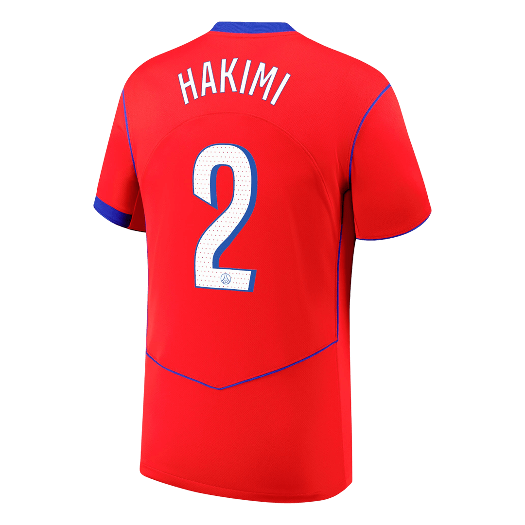 Camiseta HAKIMI #2 PSG 2025/26 Tercera Equipación - Versión Hincha