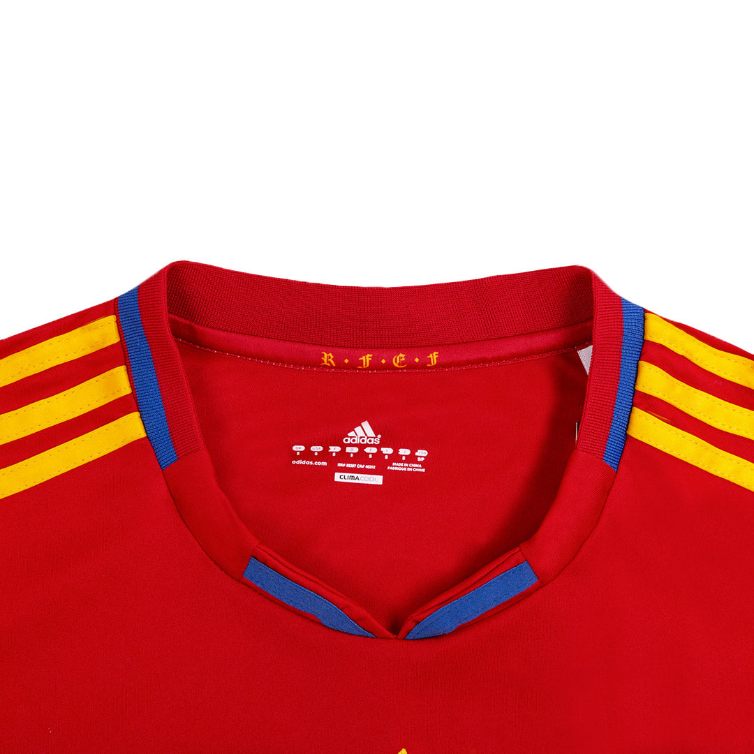 Retro 2010 SILVA #21 Spain Primera Equipación Copa del Mundo