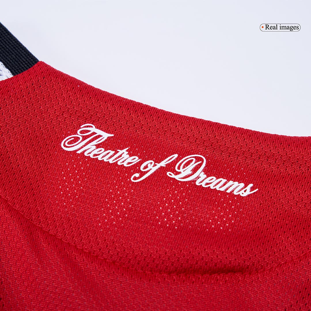 Camiseta Auténtica ŠEŠKO #30 Manchester United 2025/26 Primera Equipación-Versión Jugador-Camisetas Pasion Shop