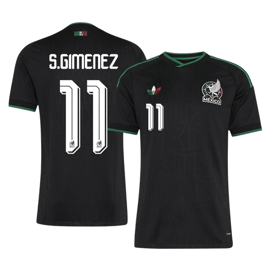 Camiseta Auténtica S.GIMENEZ #11 Mexico 2026 Tercera Equipación Copa del Mundo -Versión Jugador
