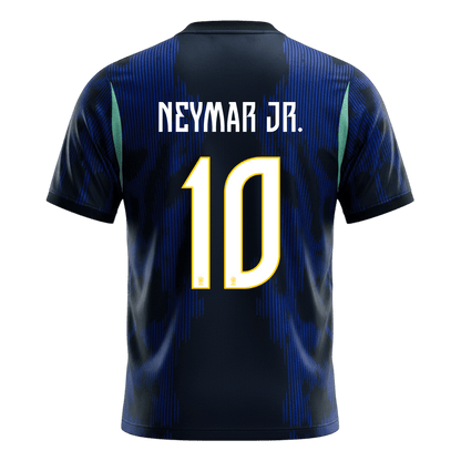 Camiseta NEYMAR JR. #10 Brazil 2026 Segunda Equipación Copa del Mundo - Versión Hincha