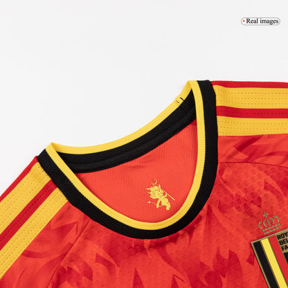 Camiseta Auténtica DE BRUYNE #7 Belgium 2026 Primera Equipación Copa del Mundo -Versión Jugador