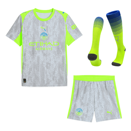 Conjunto Completo Manchester City 2025/26 Tercera Equipación