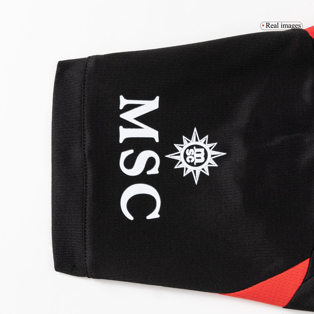 Conjunto Infantil Completo AC Milan 2025/26 Primera Equipación Kids-Camisetas Pasion Shop