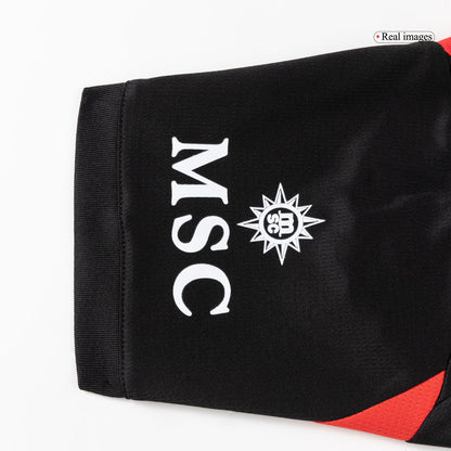 Conjunto Infantil Completo AC Milan 2025/26 Primera Equipación Kids-Camisetas Pasion Shop