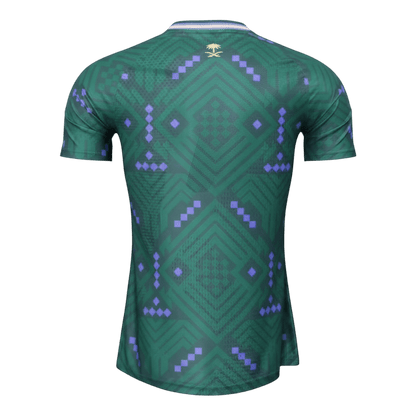 Camiseta Auténtica Saudi Arabia 2026 Primera Equipación Copa del Mundo -Versión Jugador