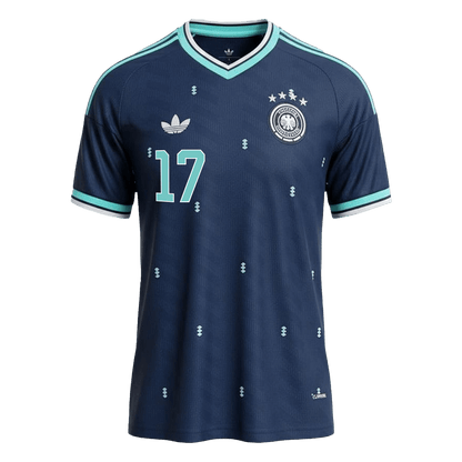 Camiseta WIRTZ #17 Germany 2026 Segunda Equipación Copa del Mundo - Versión Hincha