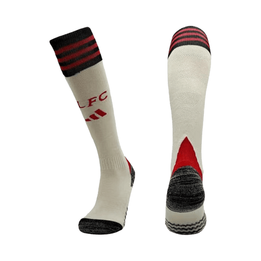 Liverpool Segunda Equipación Soccer Calcetines 2025/26-Camisetas Pasion Shop