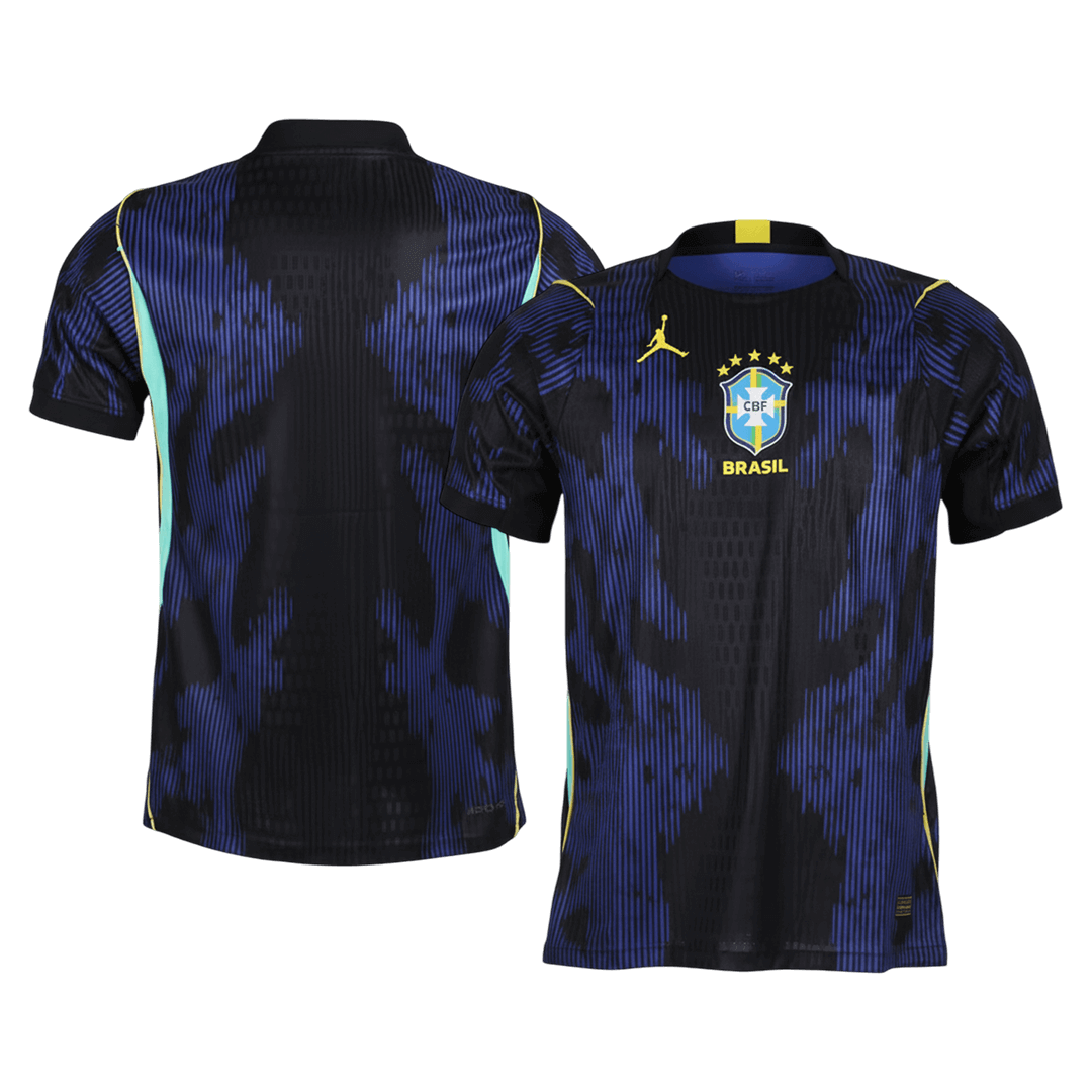 Camiseta Auténtica Brazil 2026 Segunda Equipación Copa del Mundo -Versión Jugador