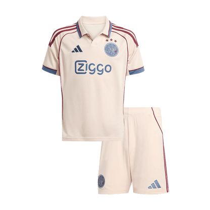 Conjunto Infantil Ajax 2025/26 Tercera Equipación