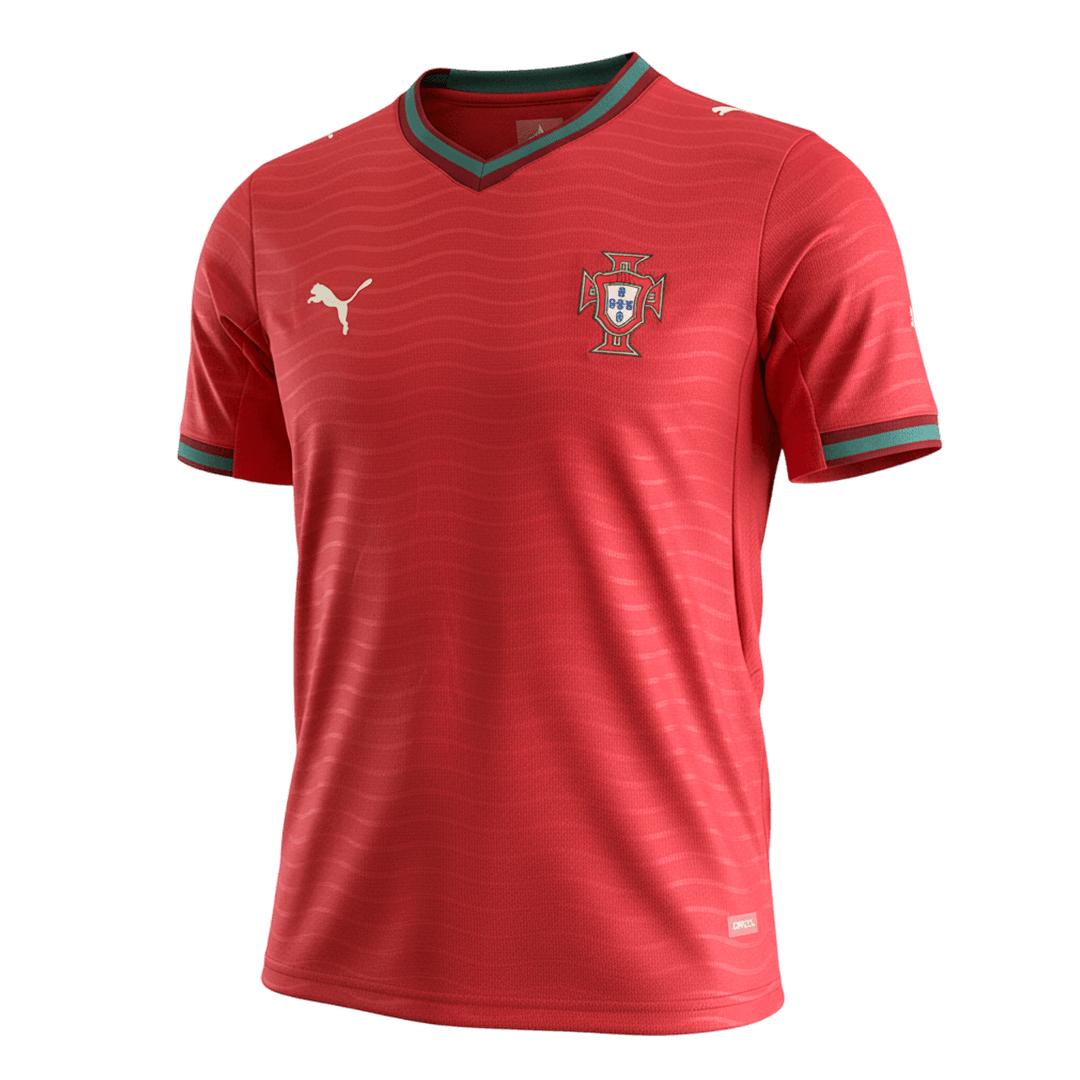 Camiseta Portugal 2026 Primera Equipación Copa del Mundo - Versión Hincha