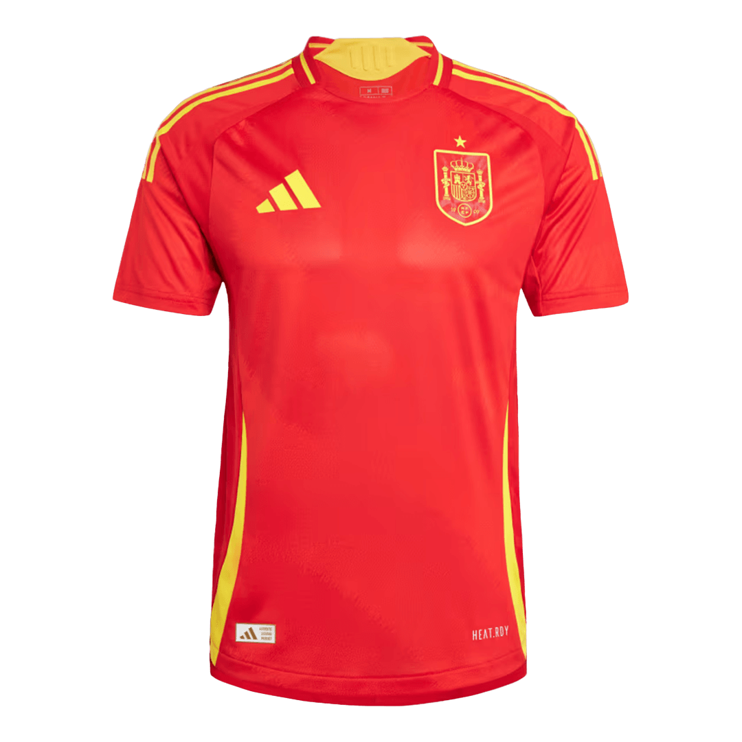 Camiseta Auténtica Spain 2024 Primera Equipación -Versión Jugador