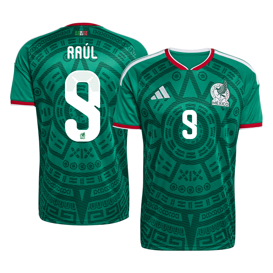 Camiseta Raúl #9 Mexico 2026 Primera Equipación Copa del Mundo - Versión Hincha