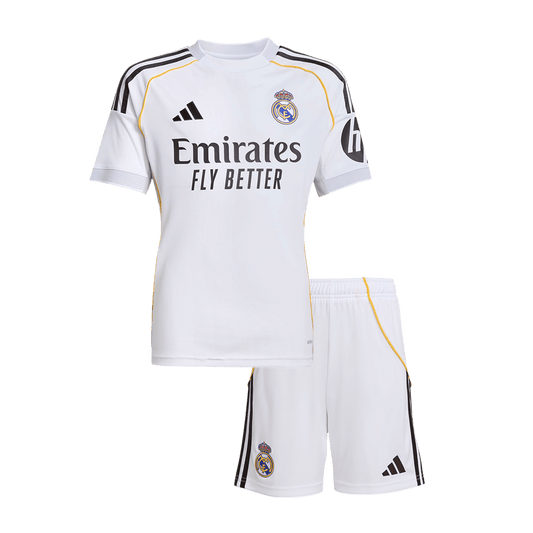 Miniconjunto Real Madrid 2025/26 Primera Equipación Niño (Camiseta + Pantalón Corto)