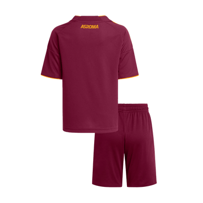 Conjunto Infantil Roma 2025/26 Primera Equipación-Camisetas Pasion Shop