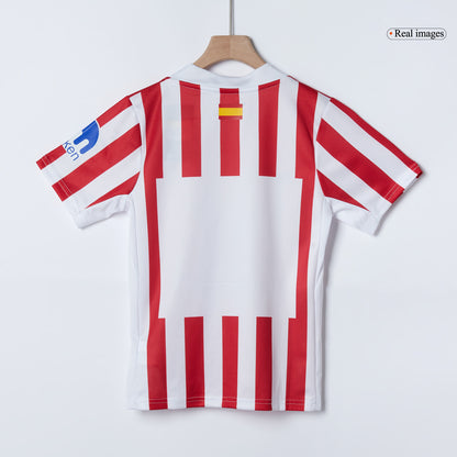 Conjunto Infantil Completo Atlético Madrid 2025/26 Primera Equipación-Camisetas Pasion Shop