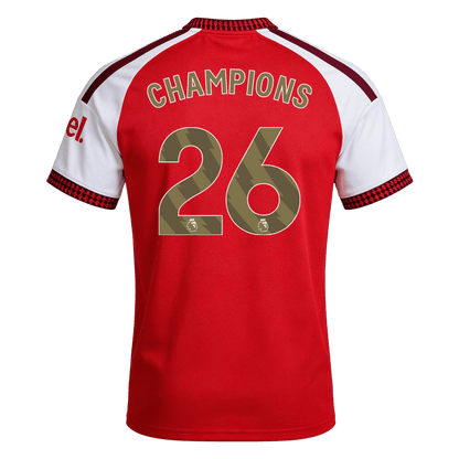 Camiseta CHAMPIONS #26 Arsenal 2026/27 Primera Equipación - Versión Hincha