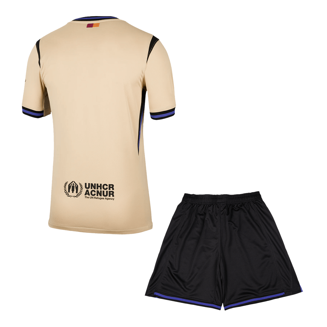 Conjunto Barcelona 2025/26 Segunda Equipación-Camisetas Pasion Shop