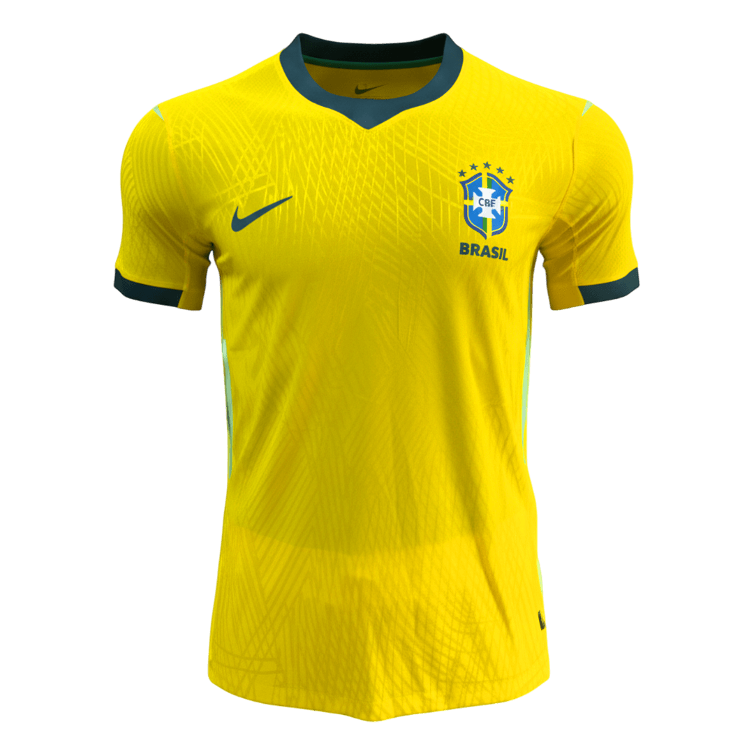 Camiseta Auténtica Brazil 2026 Primera Equipación Copa del Mundo -Versión Jugador