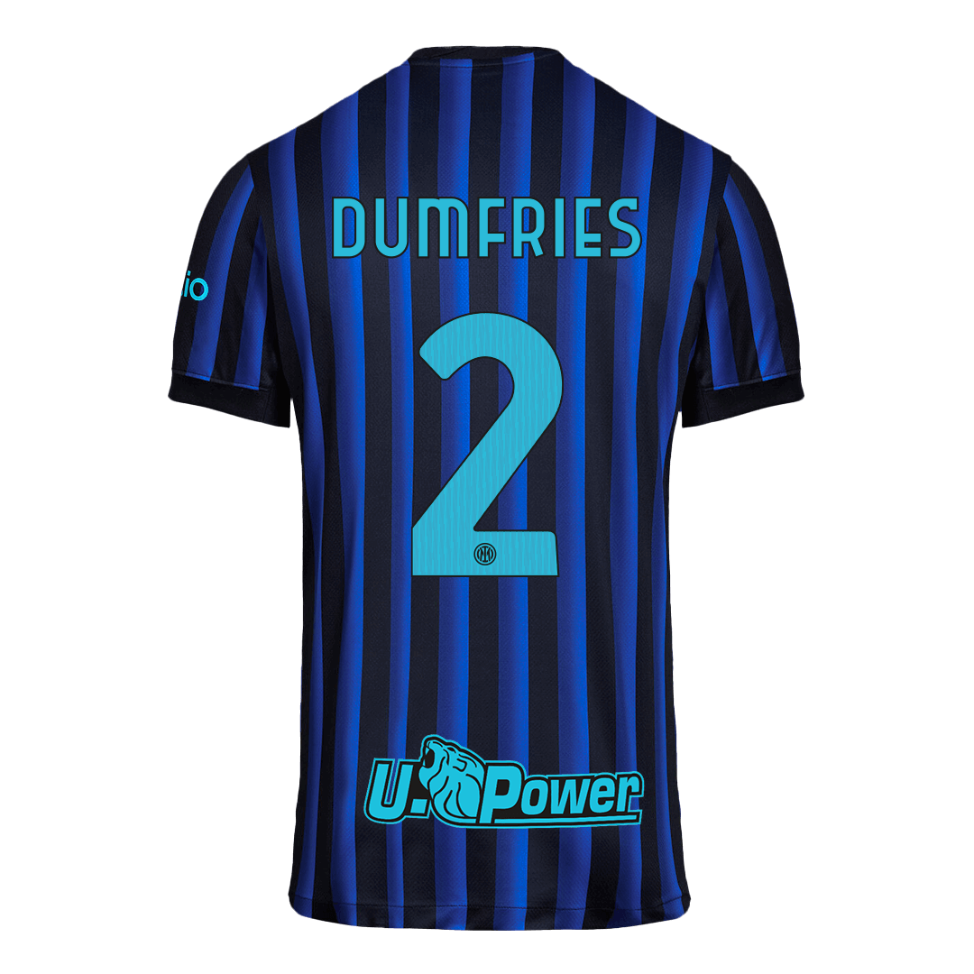 Camiseta DUMFRIES #2 Inter Milan 2025/26 Primera Equipación - Versión Hincha