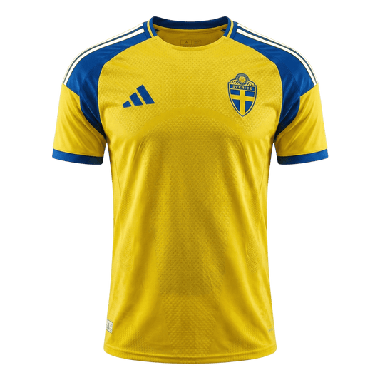 Camiseta Auténtica Sweden 2026 Primera Equipación Copa del Mundo -Versión Jugador