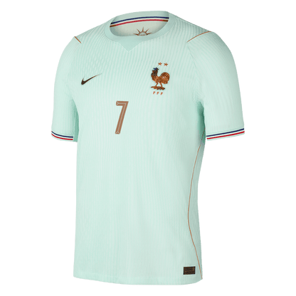 Camiseta Auténtica DEMBELE #7 France 2026 Segunda Equipación Copa del Mundo -Versión Jugador