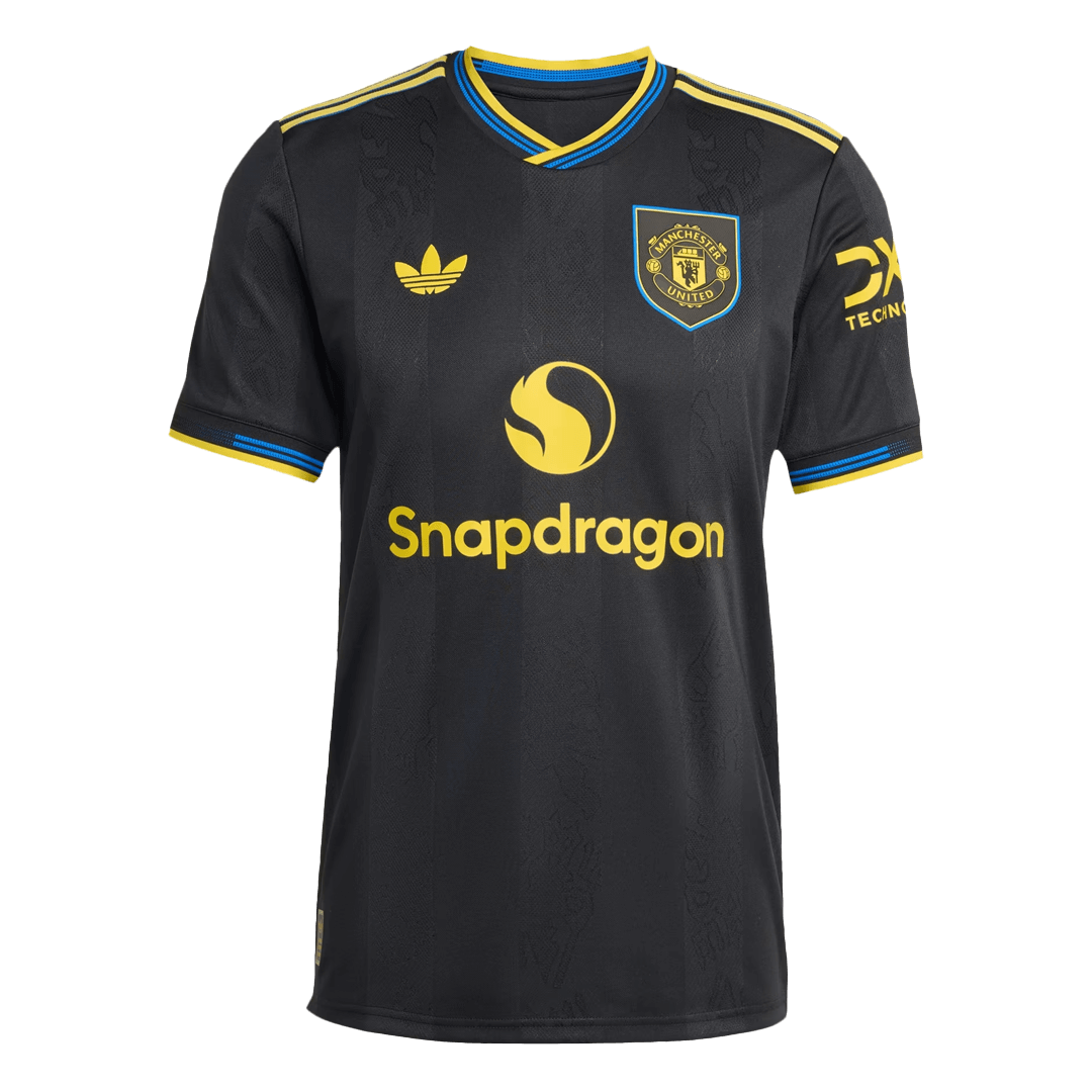 Camiseta Auténtica Manchester United 2025/26 Tercera Equipación-Versión Jugador-Camisetas Pasion Shop