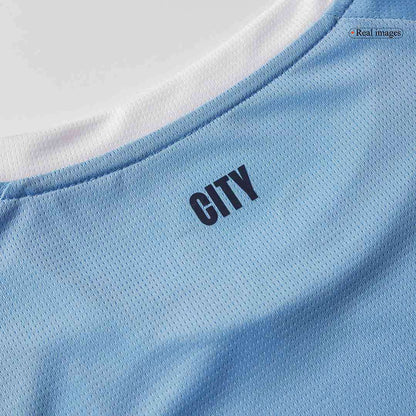 Camiseta Manchester City 2025/26 Primera Equipación-Versión Hincha