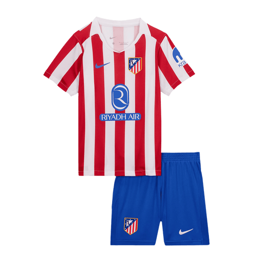 Miniconjunto Atlético de Madrid 2025/26 Primera Equipación Niño (Camiseta + Pantalón Corto)