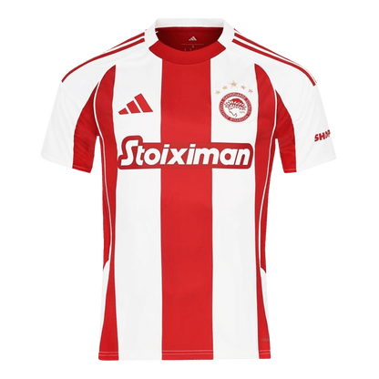 Camiseta Olympiakos 2025/26 Primera Equipación - Versión Hincha-Camisetas Pasion Shop