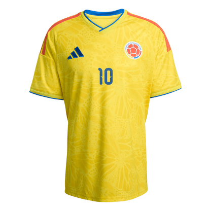 Camiseta JAMES #10 Colombia 2026 Primera Equipación Copa del Mundo - Versión Hincha