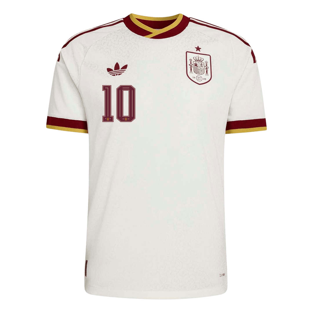 Camiseta Auténtica OLMO #10 Spain 2026 Segunda Equipación Copa del Mundo -Versión Jugador