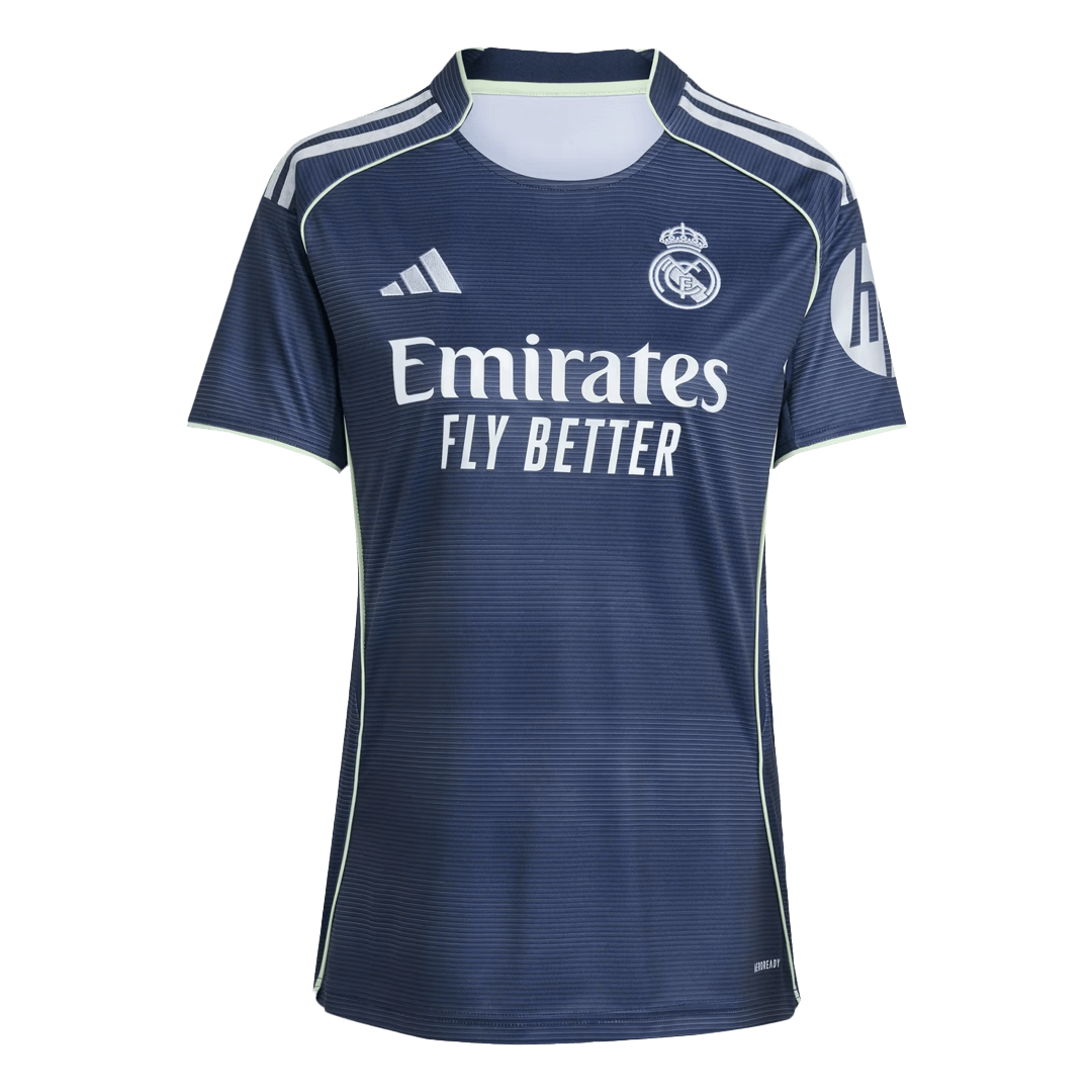 Camiseta Real Madrid 2025/26 Segunda Equipación Mujer - Versión Hincha